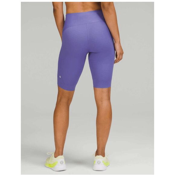 Lululemon SenseKnit Running High-Rise Short 10" Charged Indigo Size 12 - Picture 1 of 6